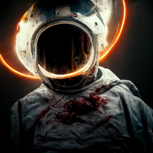 Beyond Darkness Astronaut Torn Apart by Tery