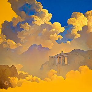 Google Colab First AI Test Maxfield Parrish prompts