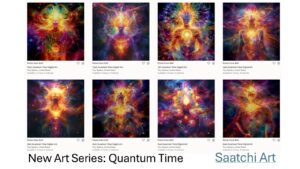 Quantum Time series new art at Saatchi