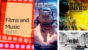 Rad TV Cosmic Cats Flying Cupcakes films and music