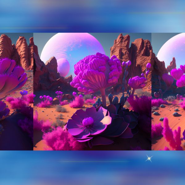 Solar Punk Landscape by Tery